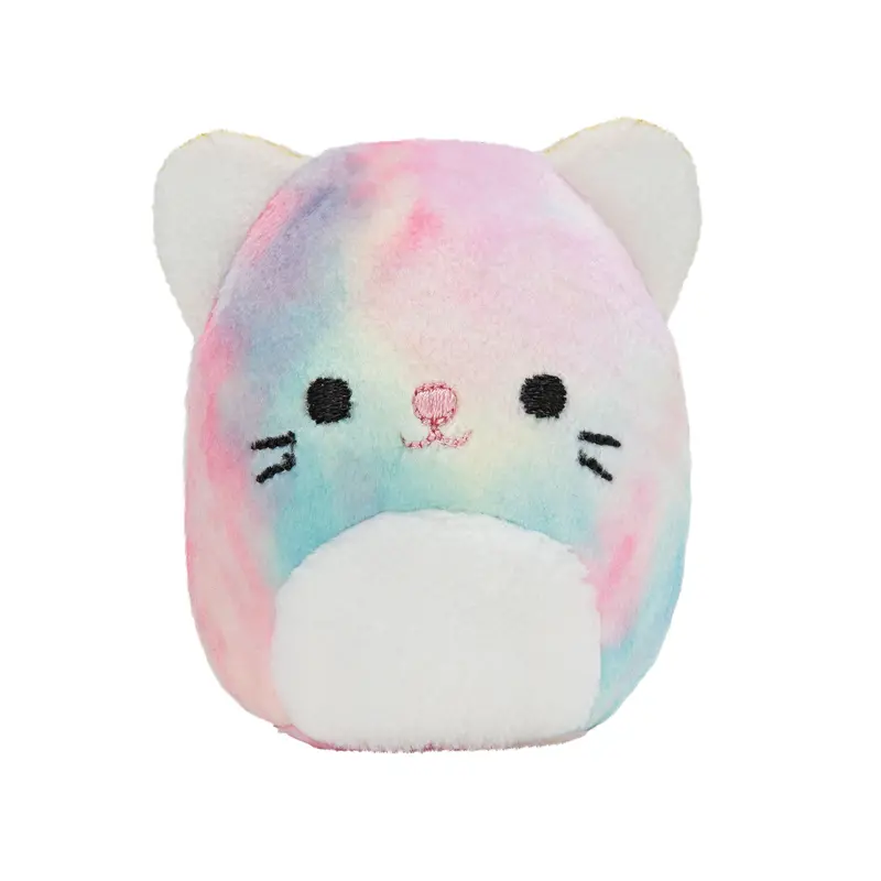 Squishmallows’ Squishville Mystery Mini Plush Rainbow Dream Squad, Six 2” Soft Mini-Squishmallow Rainbow Animals