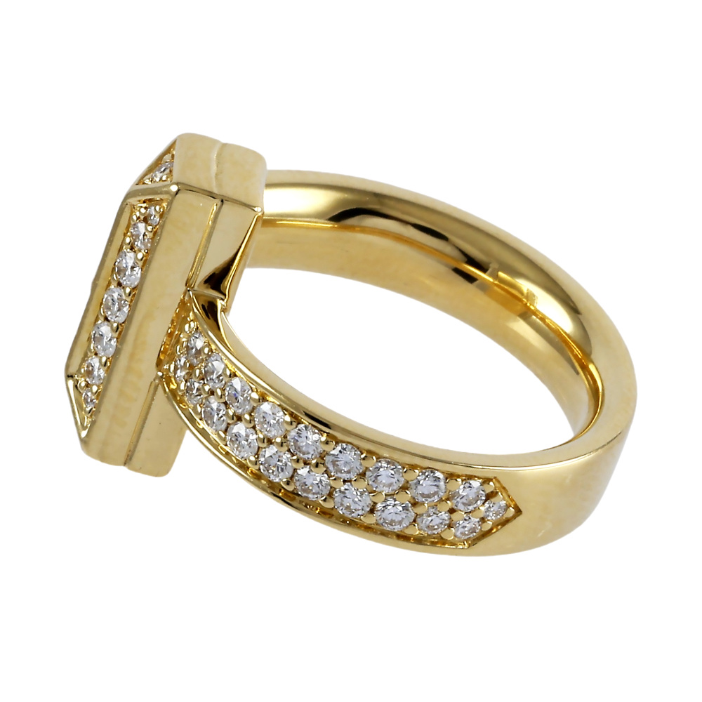 Tiffany & Co. Tiffany T One Ring 18K Yellow Gold Diamond 68169615