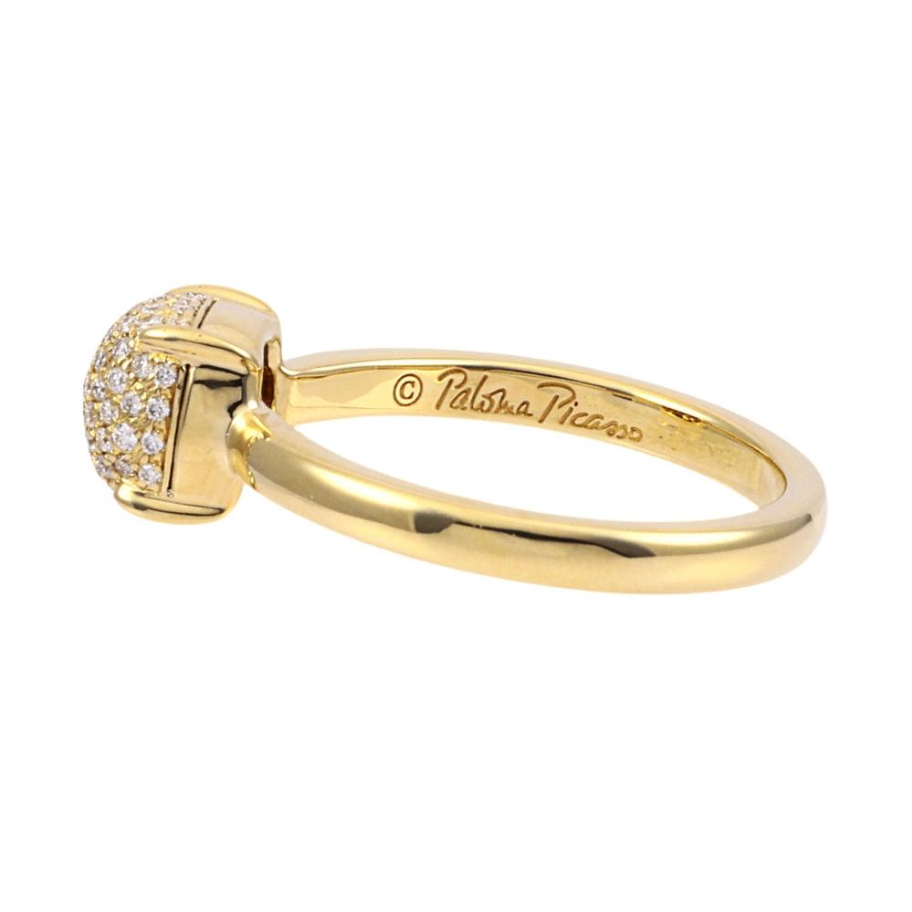 Tiffany & Co. Sugar Stack Paloma Picasso Diamond Ring 18K Yellow Gold