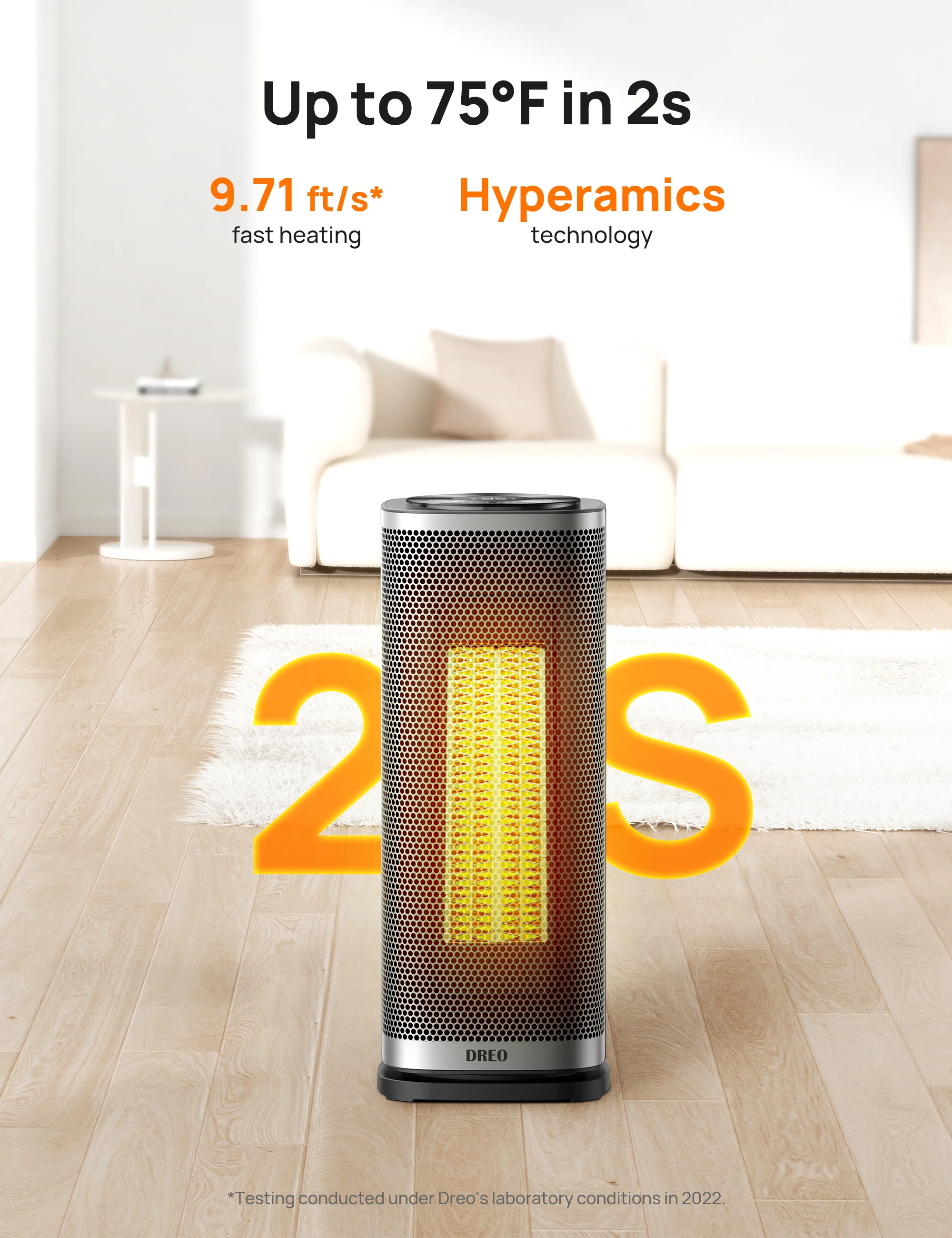 Space Heater Solaris Slim H2