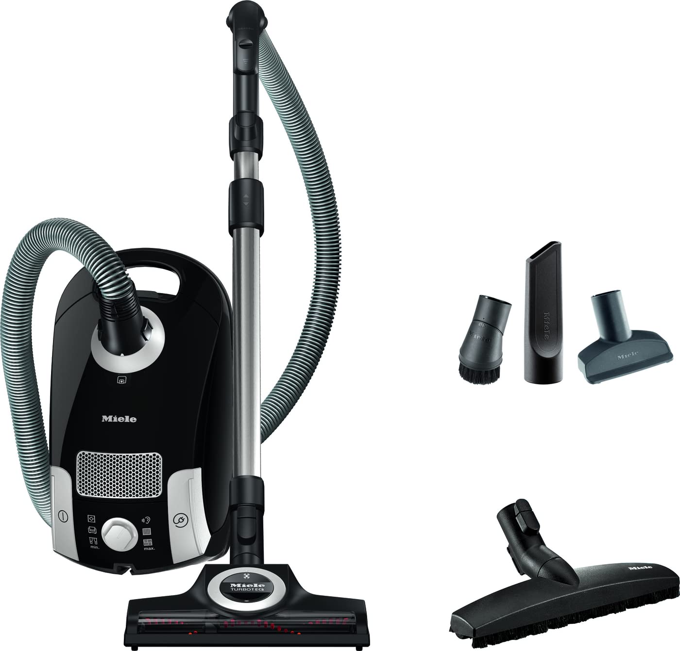Miele Compact Bagged Canister Obsidian