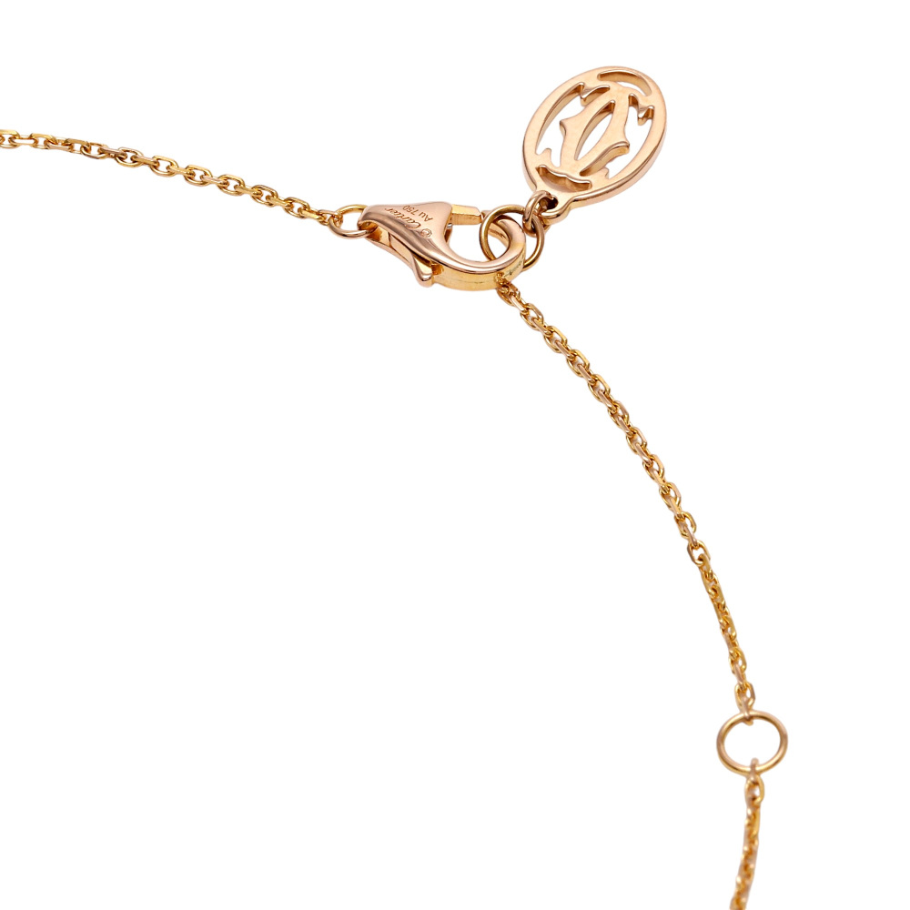 Cartier Diaman Leger Necklace 18K Rose Gold Diamond B7218700