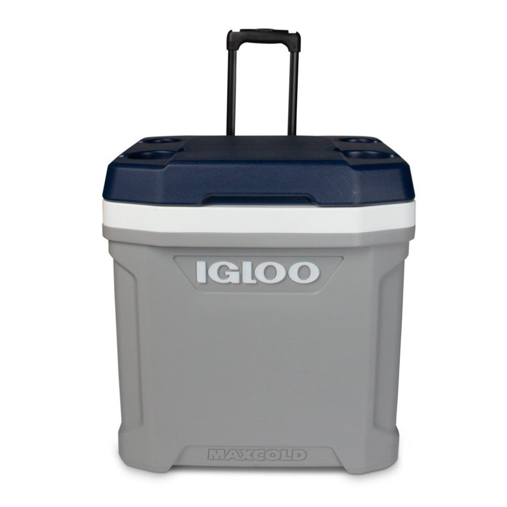 Maxcold Latitude 62 Roller Cooler Ash Grey/Aegean Sea 62qt