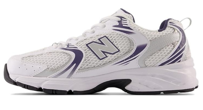 New Balance 530 White Dark Mercury MR530BA Casual Running Shoes