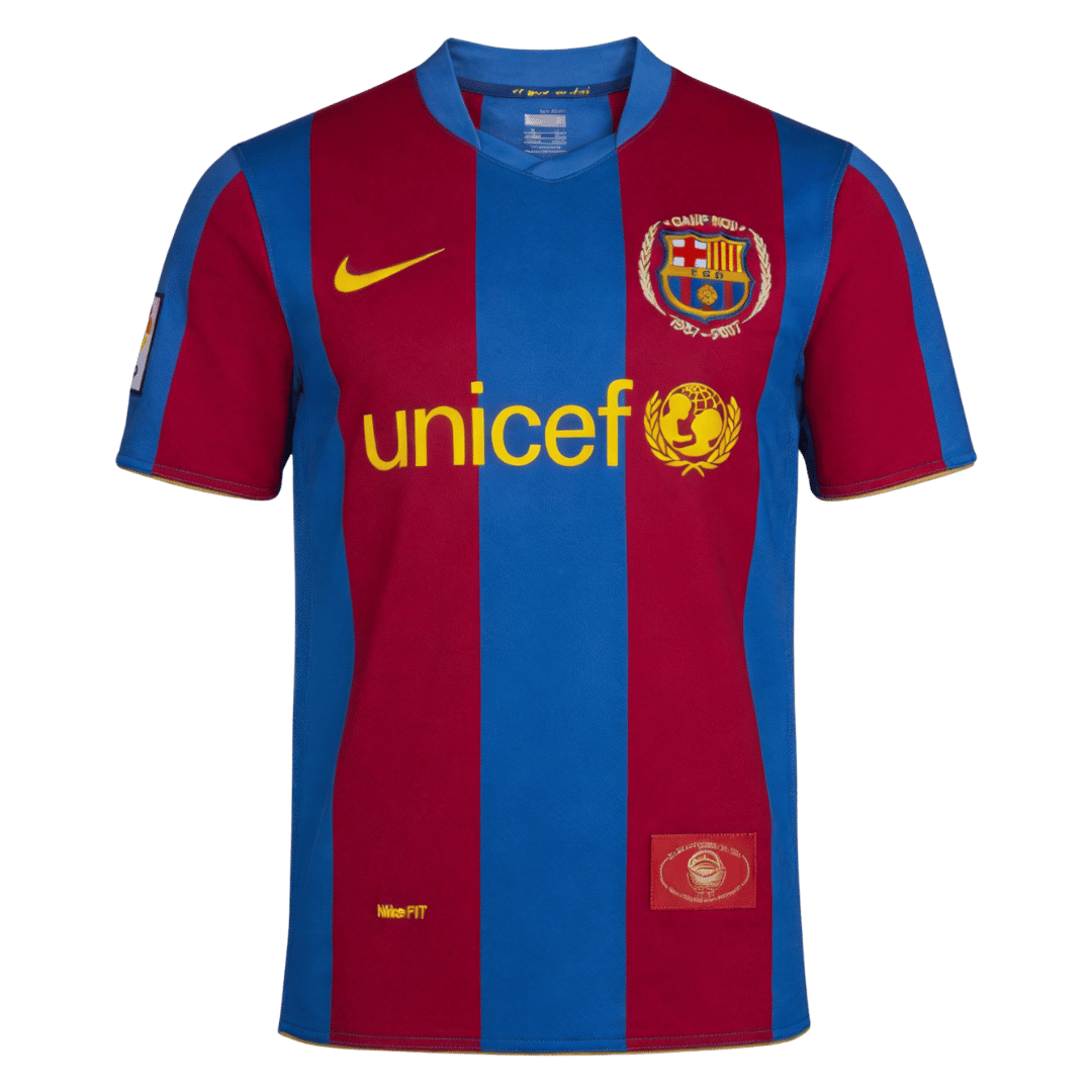 Retro Jersey Barcelona Home 2007/08 - 50th Anniversary