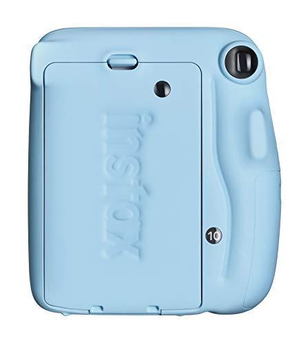 Fujifilm Instax Mini 11 Sky Blue Instant Camera with Twin Pack Instant Film, Ritz Gear Frame Stickers and Ritz Gear Hanging Frames