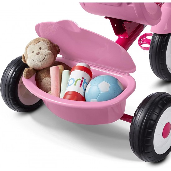 4-in-1 Stroll ‘N Trike Pink, 19.88″ x 35.04″ x 40.75″