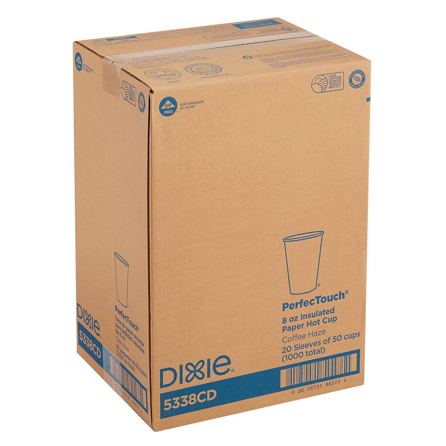 8 oz. Perfect Touch Paper Hot Cup - 1000 per case