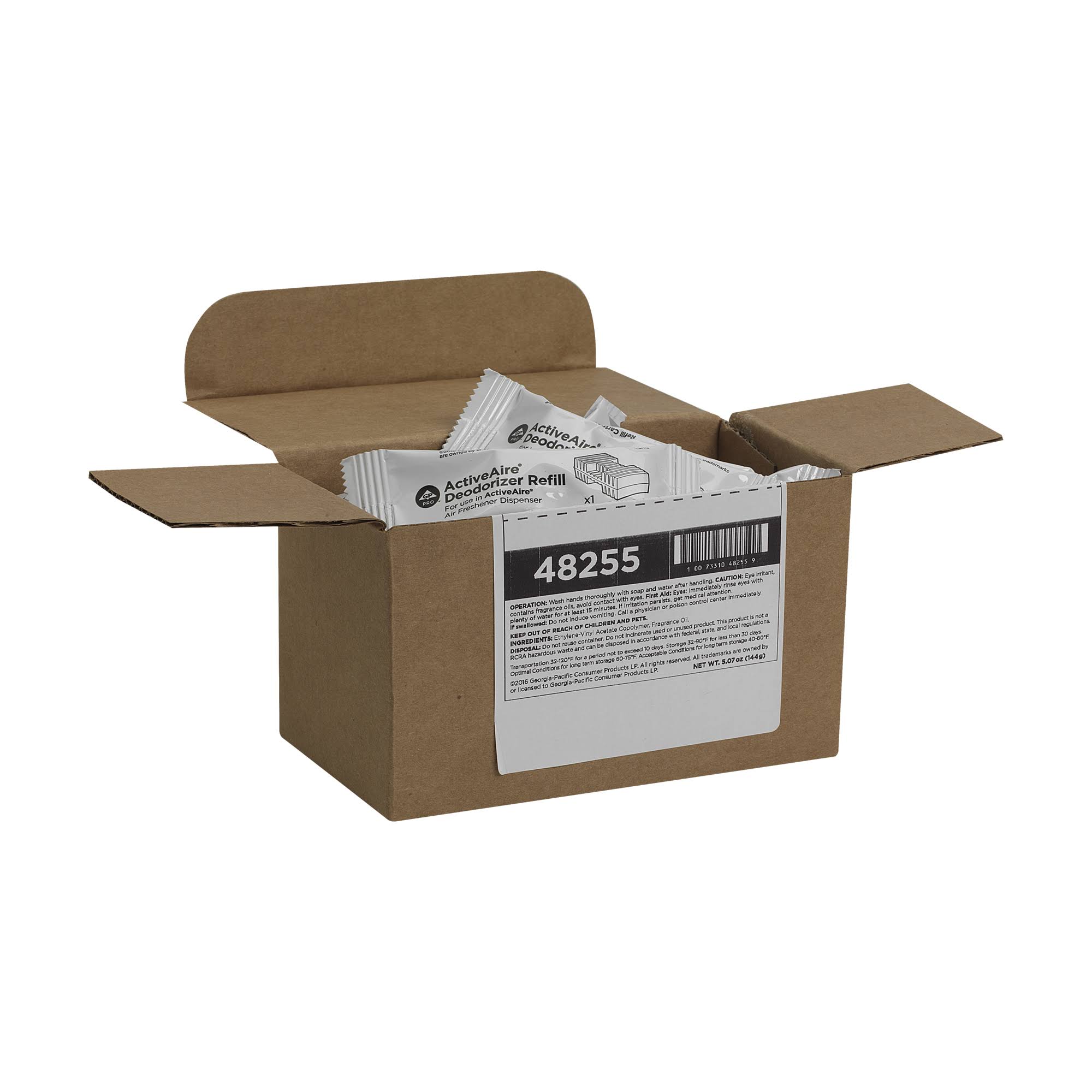 ActiveAire Automated Freshener Dispenser Refill, Citrus, 12/Carton