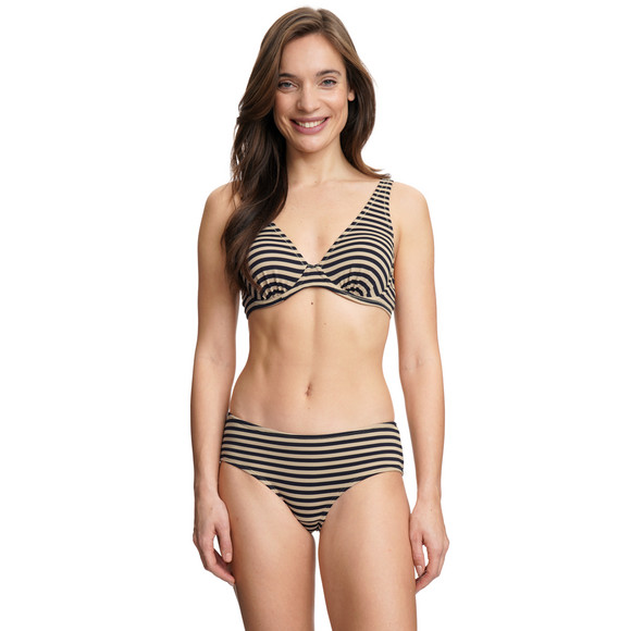 Gina Benotti Damen Bikinipanty mit Streifenstruktur
