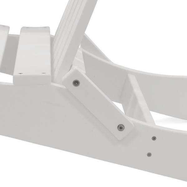 Nelson Recycled Plastic Folding Adirondack Chair by Havenside Home