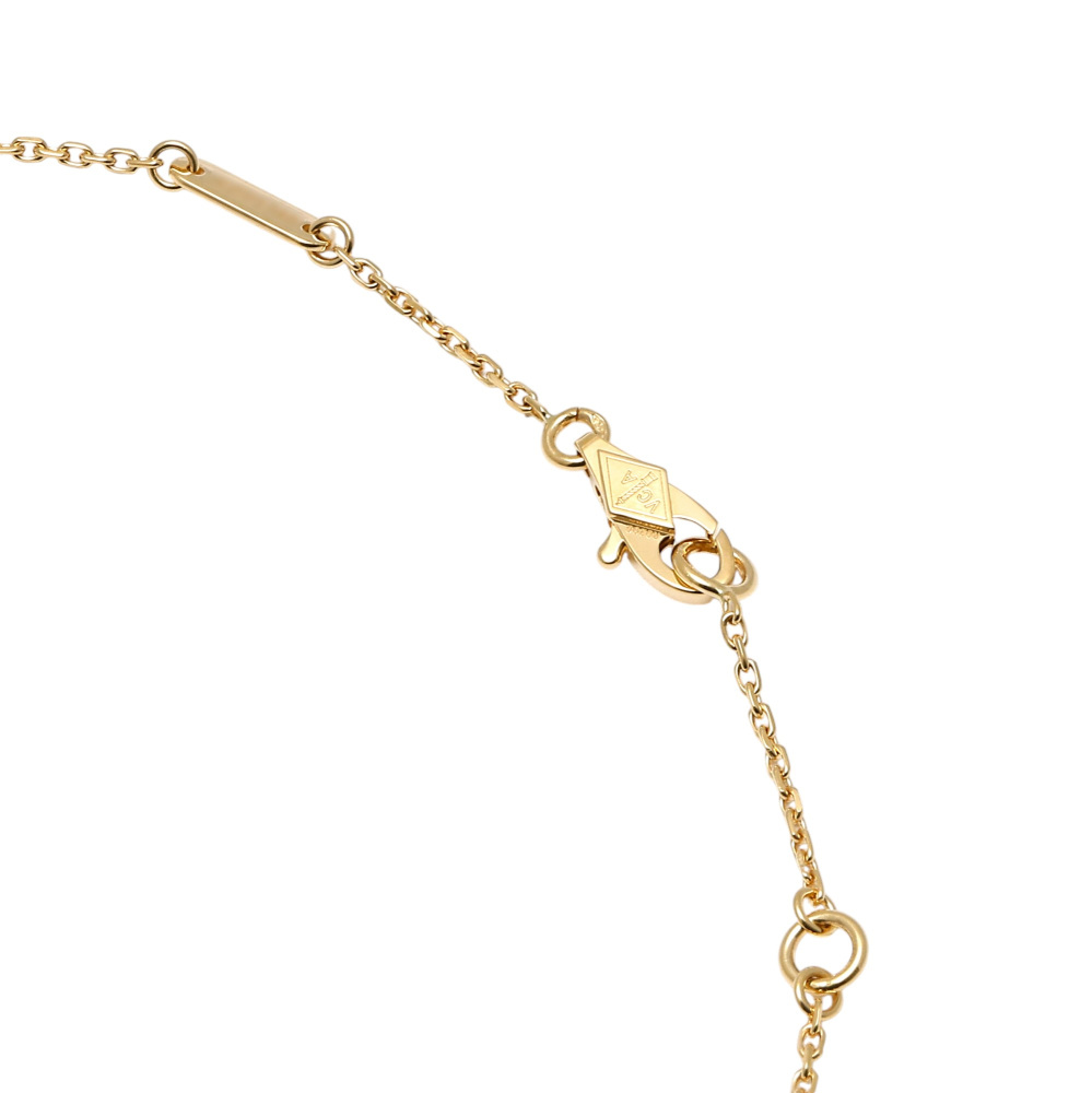Van Cleef & Arpels Frivole Necklace 18K Yellow Gold Emerald VCARP7SB00