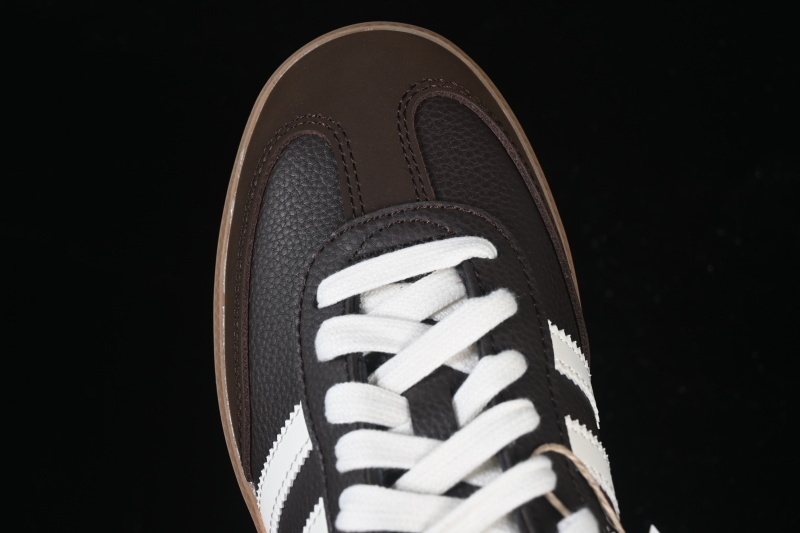 Adidas Samba Og Clover Casual Board Shoes Black/White JR0891