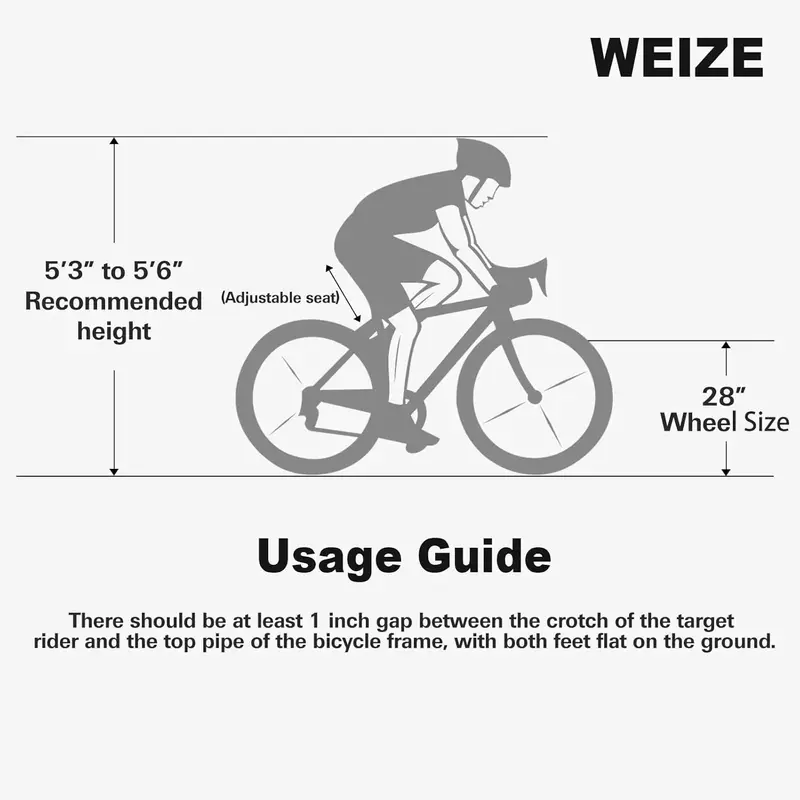 WEIZE 700C Road Bike – 14-Speed Shimano Commuter Bicycle with Drop Handlebars