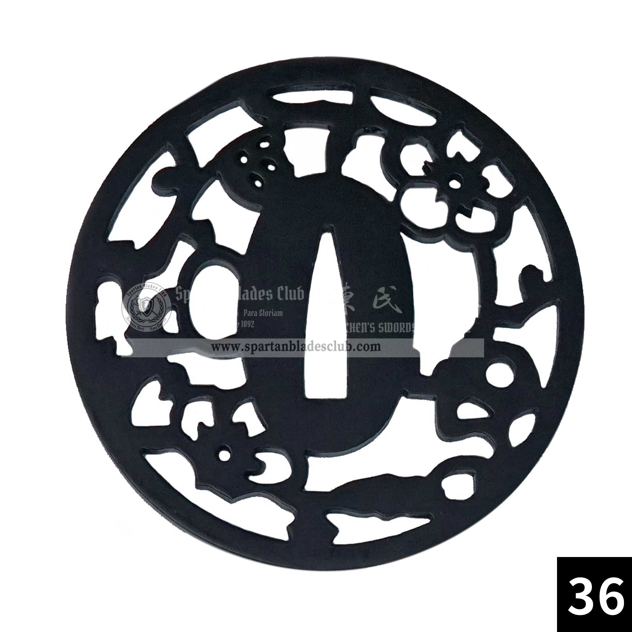 Custom Your Katana | Iron Tsuba | Spartan Blades Club | CHEN'S SWORDS 1892 - Spartan Blades Club - 陳氏劍莊1892