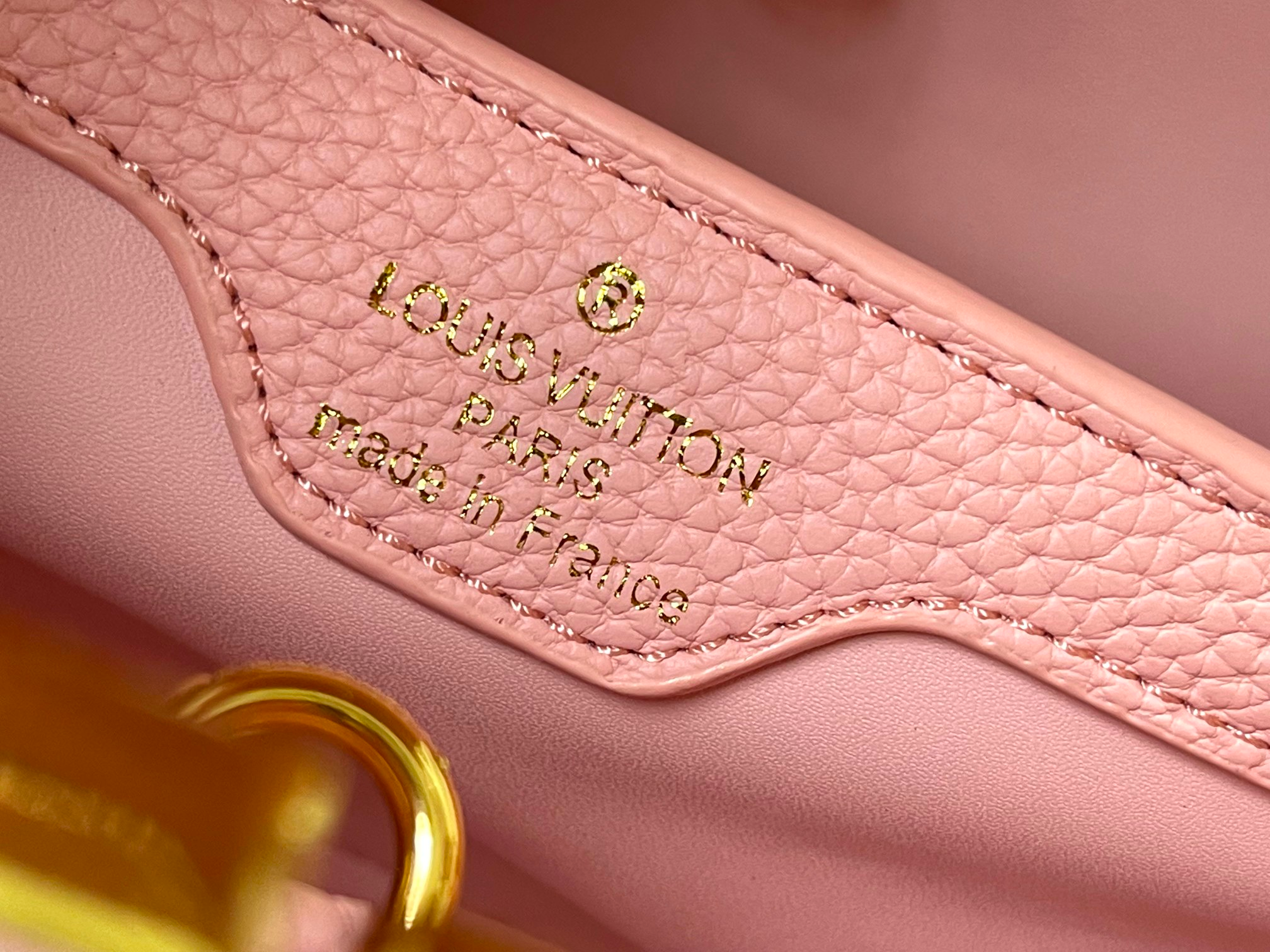 Louis Vuitton Capucines Pink 32Cm M20717