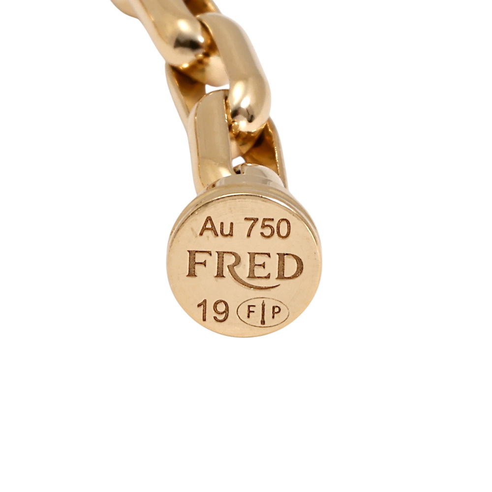 FRED Chance Amphini Bracelet 18K Yellow Gold Diamond 0B0098-6B1106