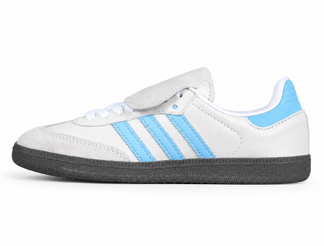 Adidas Samba Vegan Og White/Grey/Blue/Black IG1024-K