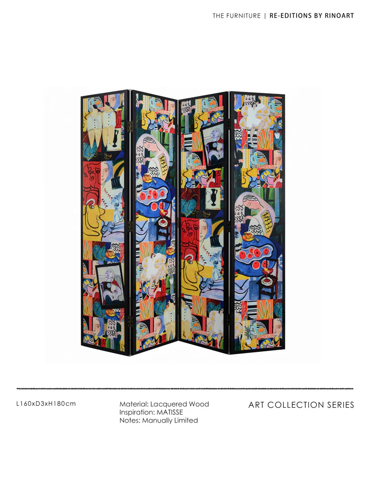 YA013 - Lacquered Wood Hand-painted 