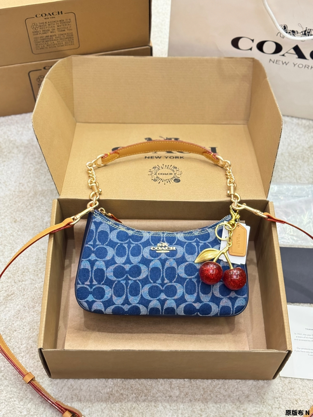 Coach's new Swinger Bag shoulder armpit bag crossbody bag crescent bag - cnluxepick