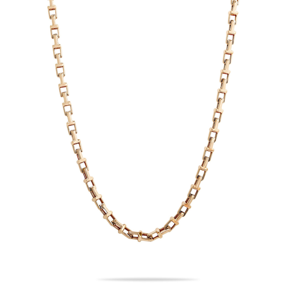 Tiffany & Co. Tiffany T Narrow Necklace 18K Rose Gold