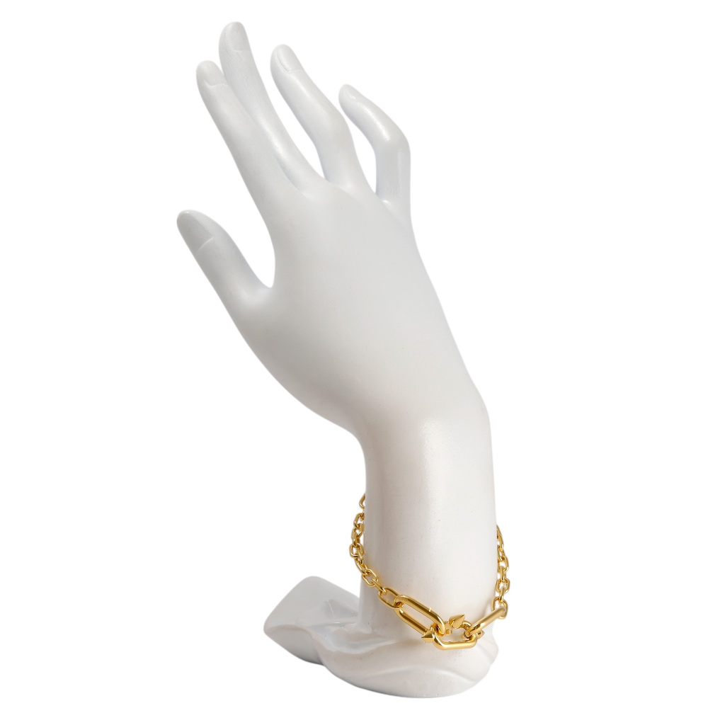 Tiffany & Co. Titan By Pharrell Williams Link Station Bracelet 18K Yellow Gold 73470943