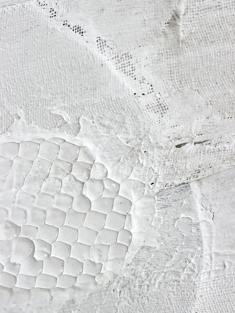 AH101 - Minimalism Yohji Yamamoto White Texture Wall Art, Entryway Desk Background Wall Art