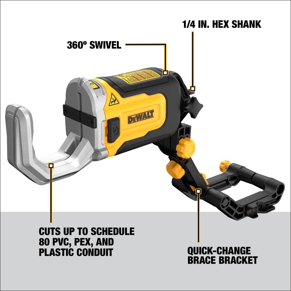 DW PVC/PEX Cutter Attachment DWAPVCIR from