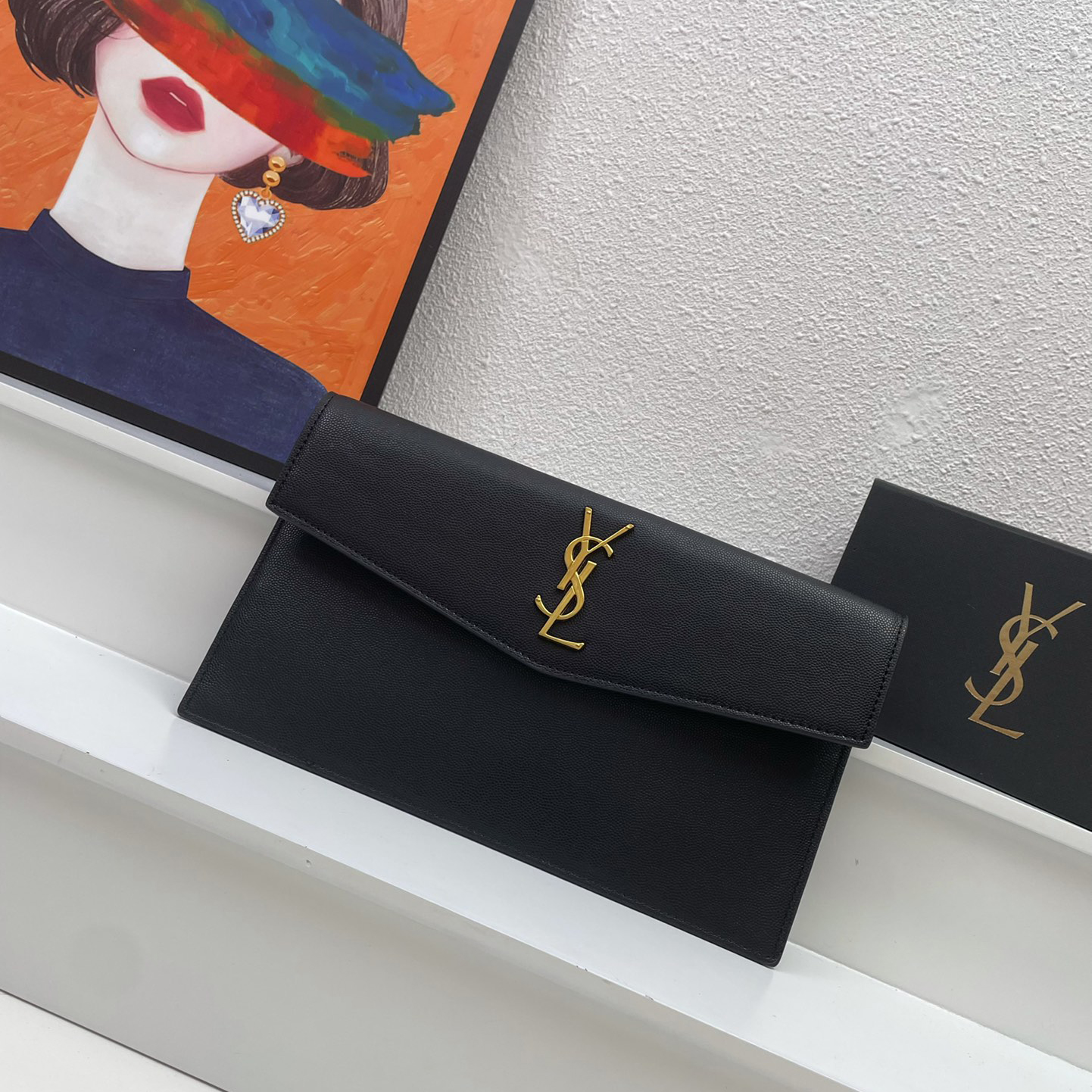 YSL Uptown clutch bag - cnluxepick