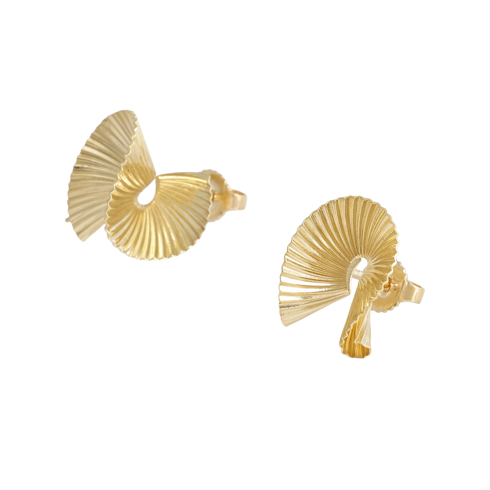 Tiffany & Co. Twist Earrings 18K Yellow Gold