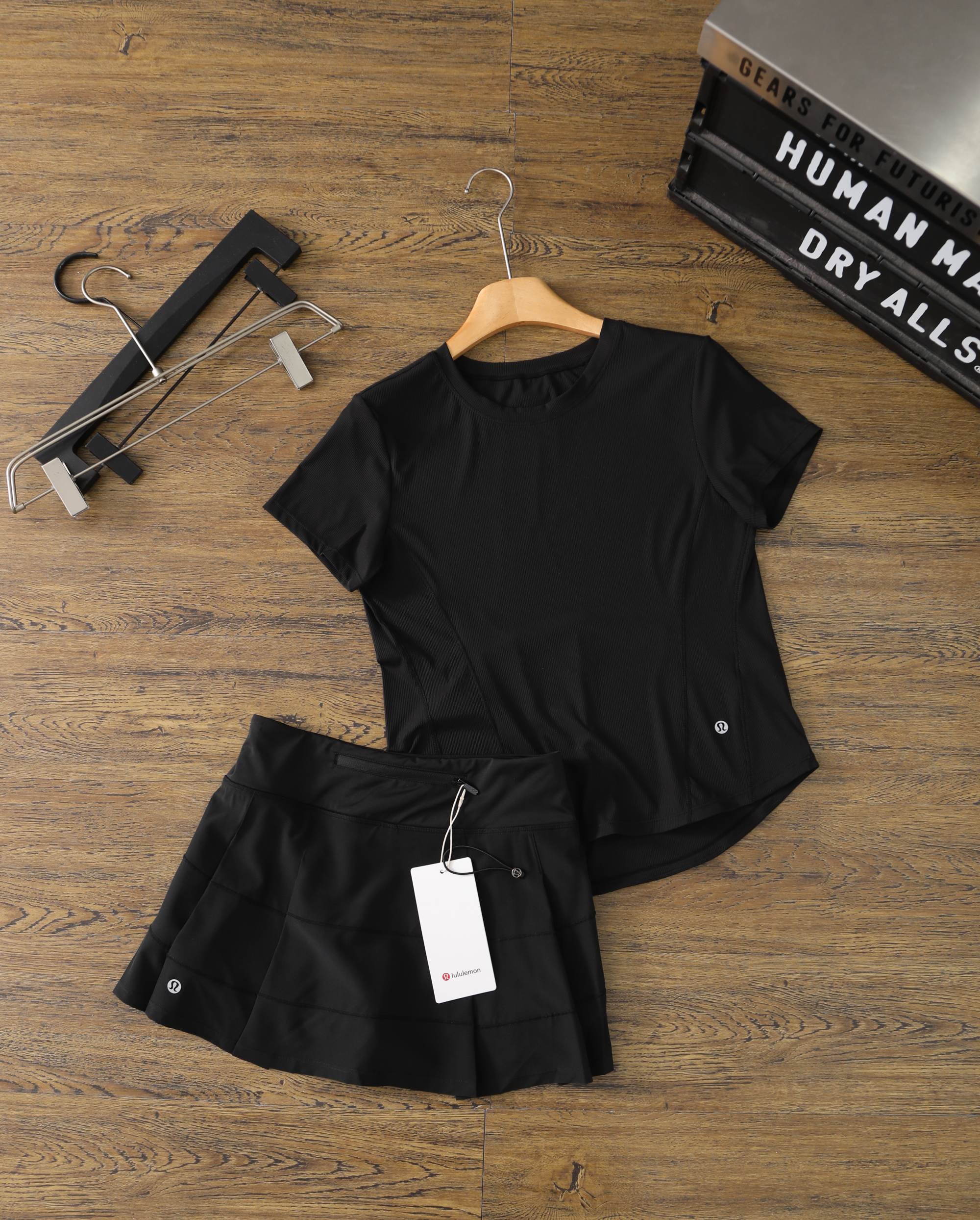 lululemon women's suit sports mid-waist short skirt quick-drying - cnluxepick