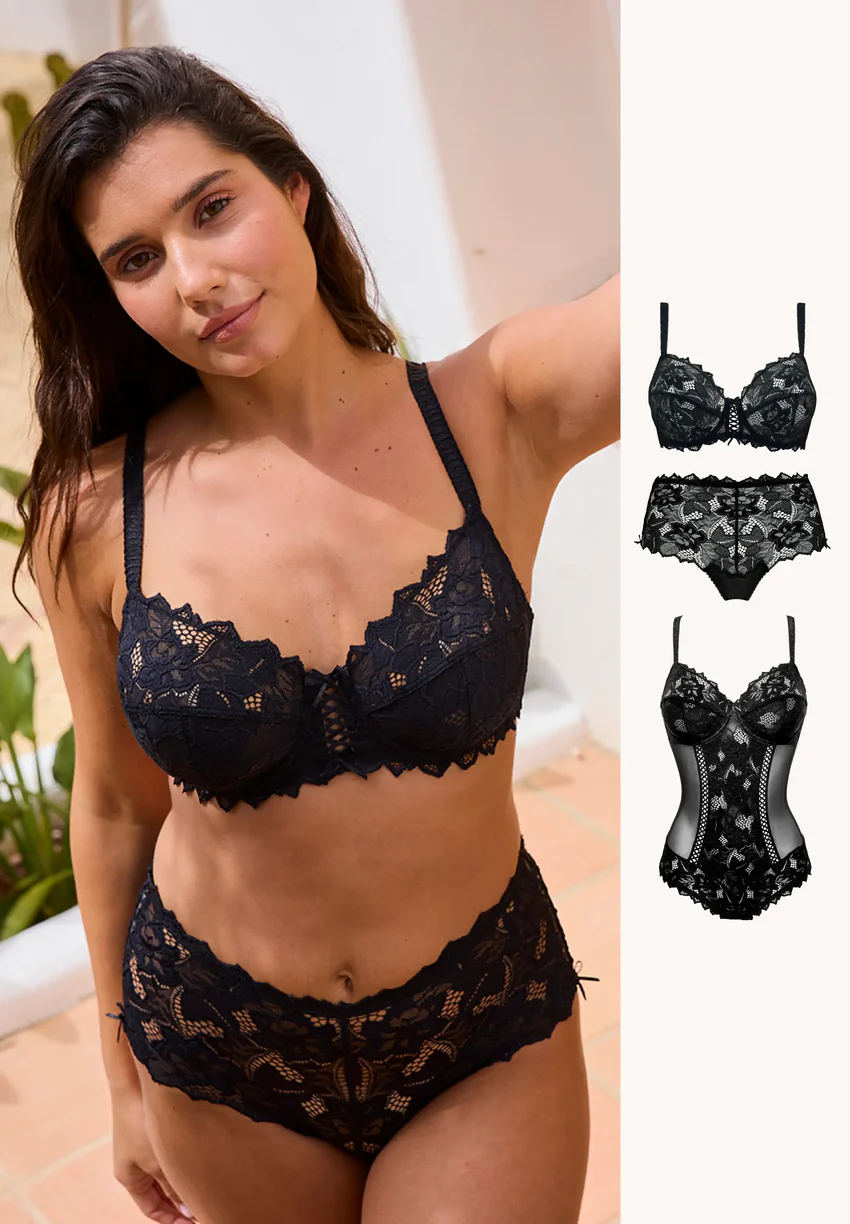 Ensemble Arum Noir avec body