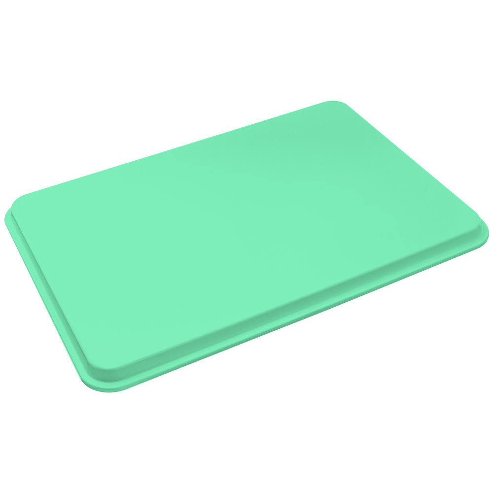 Carlisle 2618FGQ007 Customizable Tropical Green 18x22 x 26x22 Glasteel Display / Bakery Fiberglass Tray - 6/Case