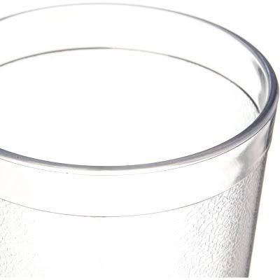 Carlisle 522007 Stackable 20 oz Clear Tumbler