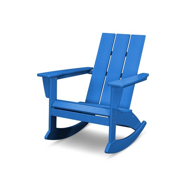 POLYWOOD Modern Adirondack Rocking Chair