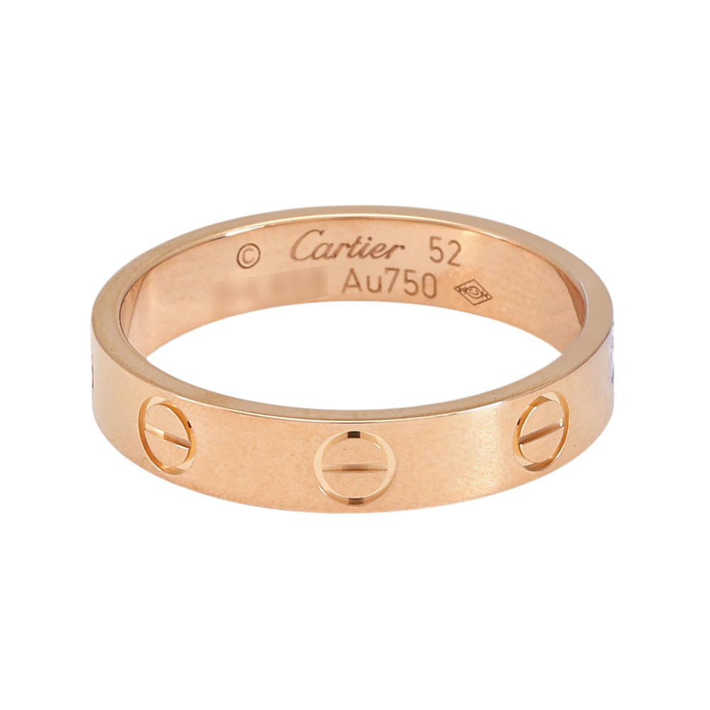 Cartier Love Sm Ring 18K Rose Gold B4085200