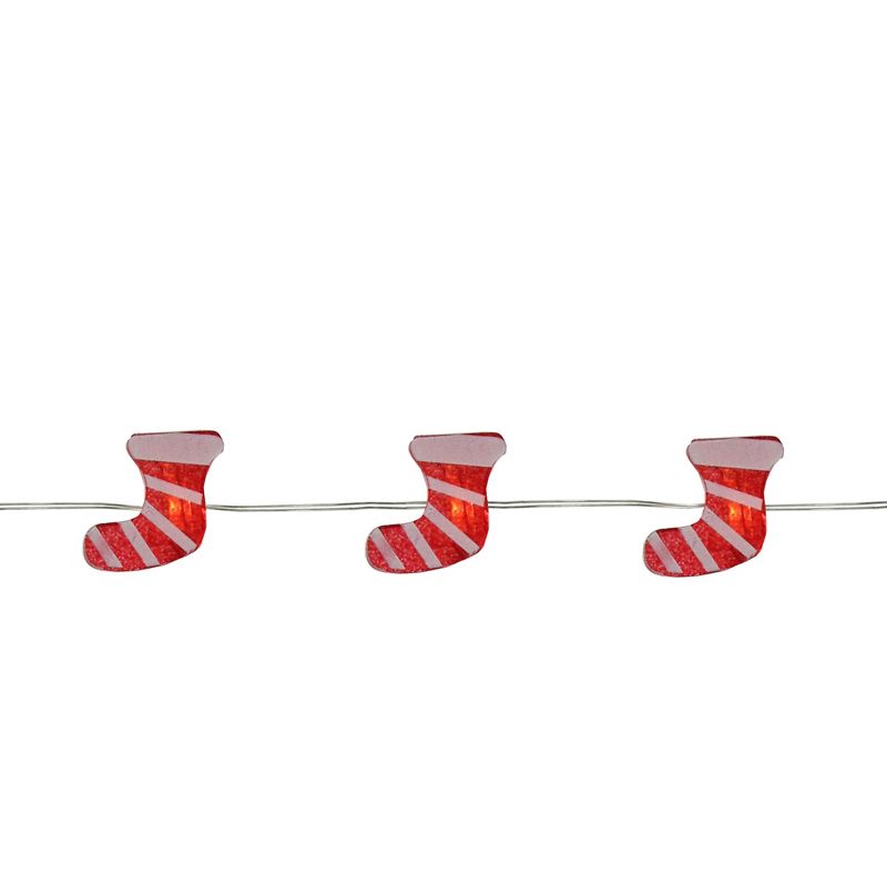 Northlight LED Stocking Micro Fairy Christmas Lights - Warm White - 6' Silver Wire - 20ct