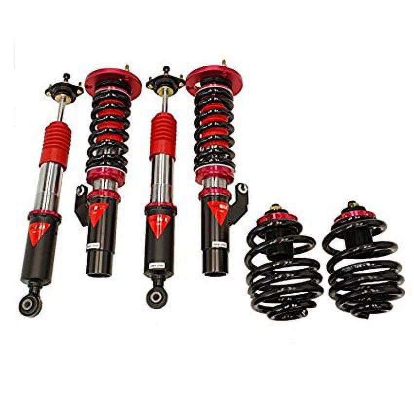 Godspeed ( MMX2190 ) 99-05 Bmw 3 Series E46 99-05 Mono-max Coilover Suspension Camber Plate 40 Level Adjustable + Front Camber Plate
