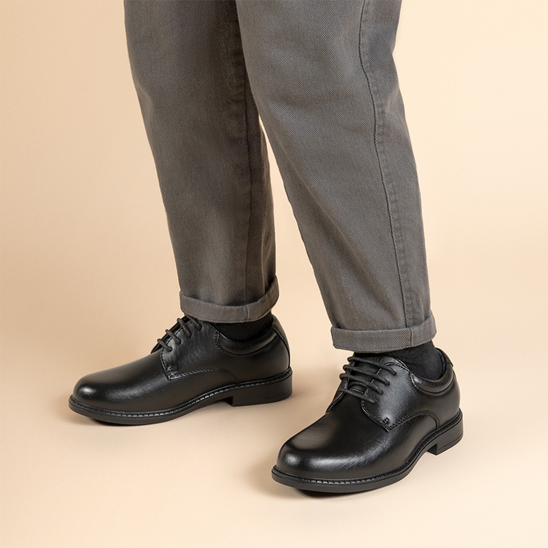 Boys' Plain-Toe Oxford Dress Shoes