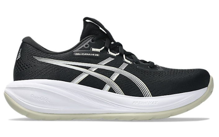 ASICS GEL-CUMULUS 28 Running Shoes Black/White 1012B916-002