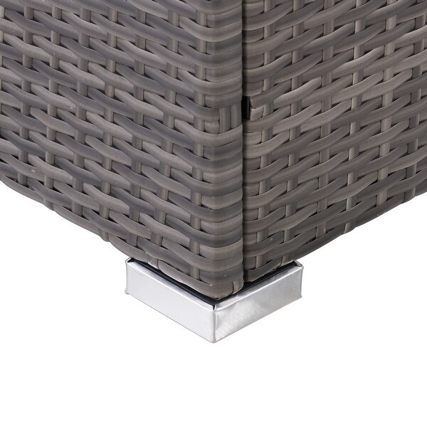 Parksville Square Patio Coffee Table,Grey