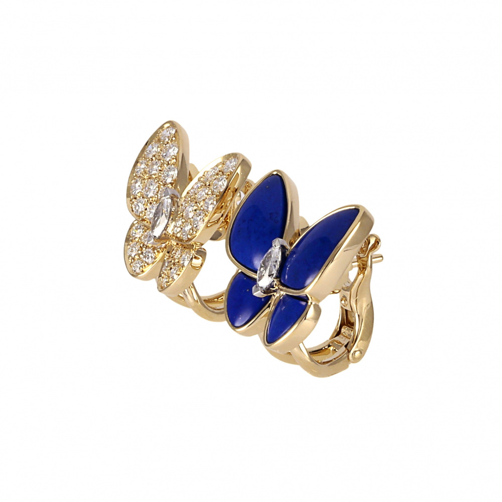 Van Cleef & Arpels De Papillon Earrings 18K Yellow Gold VCARP3DO00