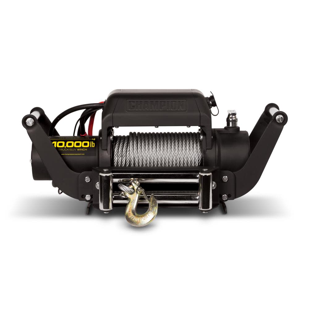 Champion 10,000-Lb Truck/SUV Winch Kit with Speed Mount and Remote Control