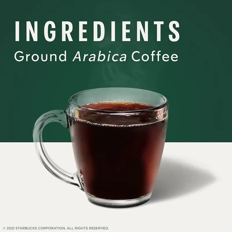 Starbucks Dark Roast French Roast K-Cup Pods – 96-Count, 100% Arabica Coffee