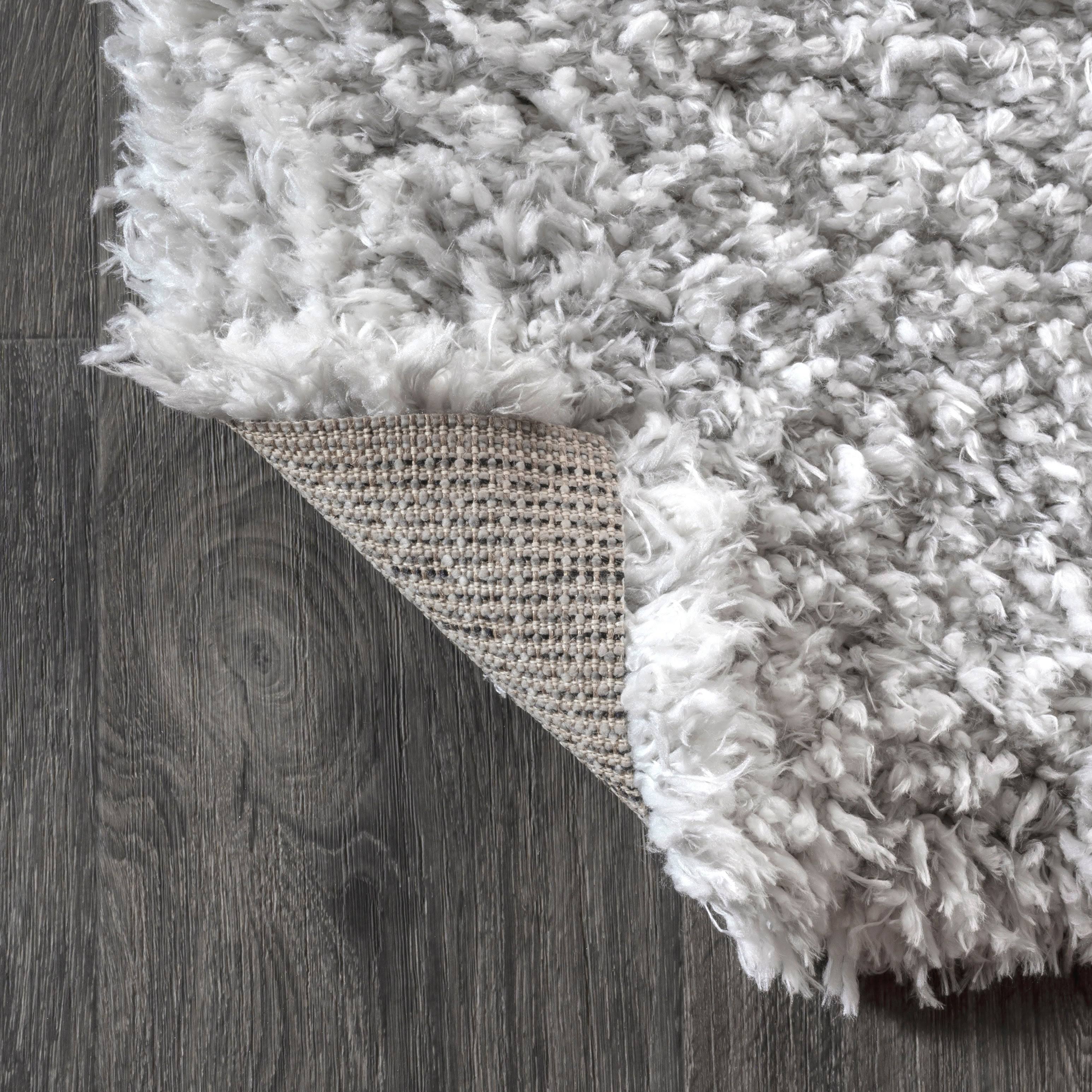 Jonathan Y Lighting Ala102-28 Alaska Shag 2-1/4& x 8& Shag Polyester Solid Runner, Gray