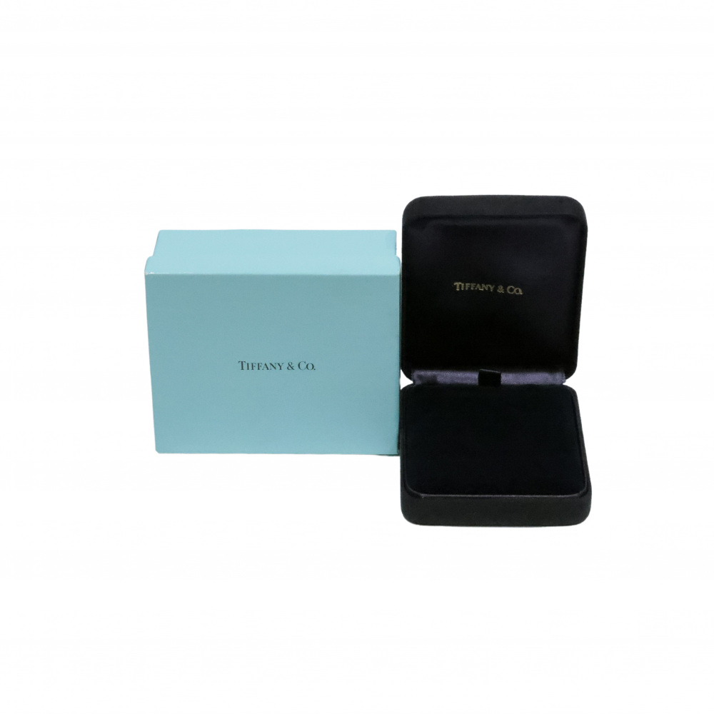 Tiffany & Co. Paloma Picasso Love and Kiss Necklace Platinum & 18K Yellow Gold Diamond