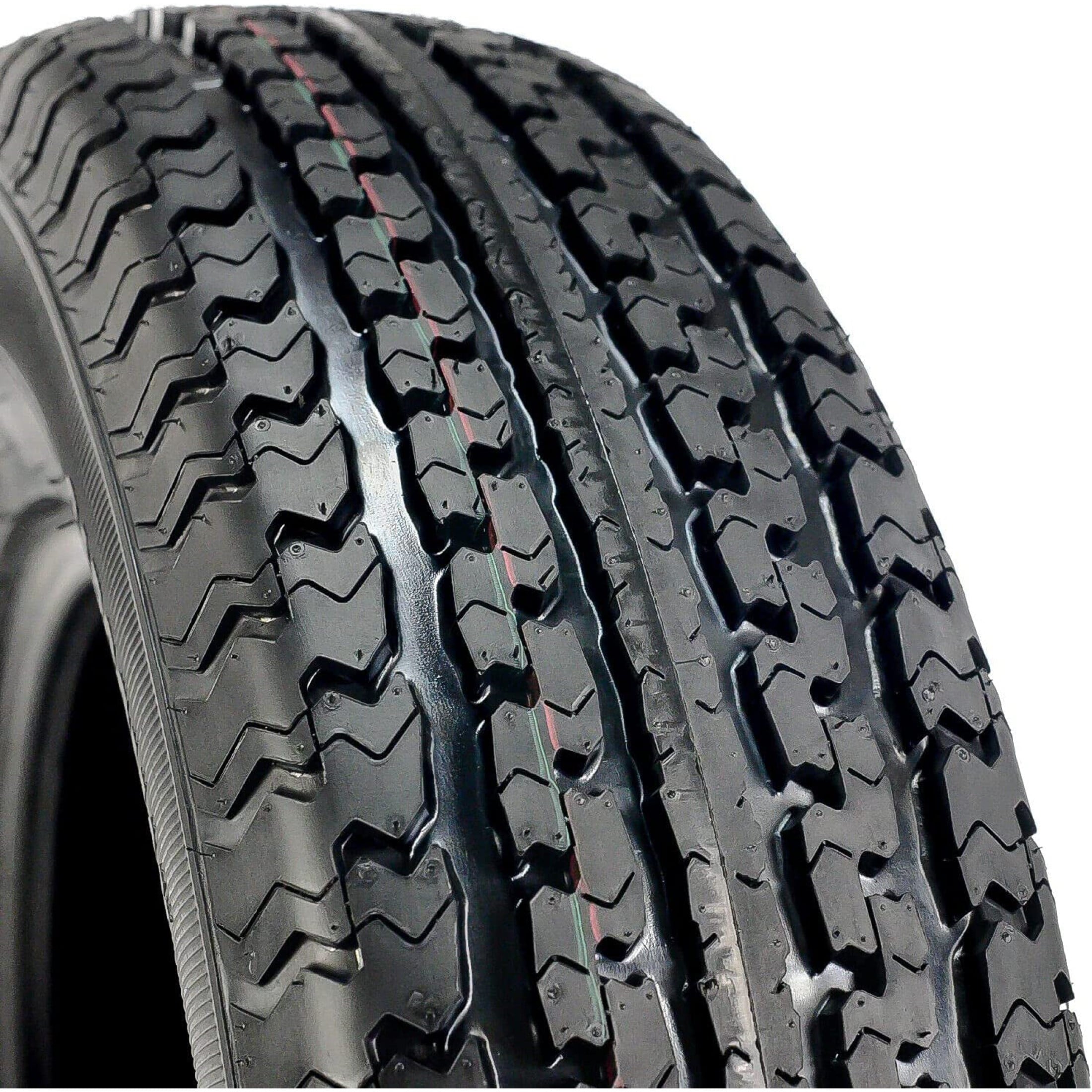 Mastertrack UN203 ST215/75R14 6 Ply 102M Load Range C Radial Trailer Tire – ST 215/75/14 215/75R14 (Tire Only)
