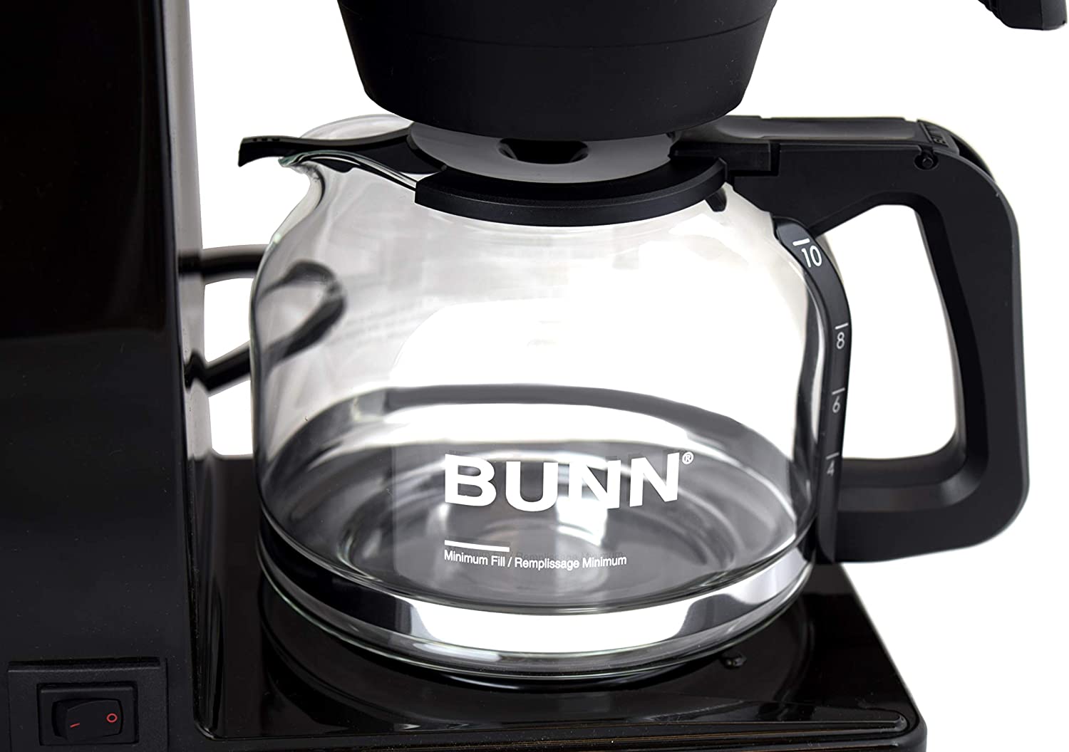 BUNN GRB Velocity Brew 10-Cup Home Coffee Brewer, Black