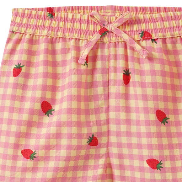 Topomini Baby Shorts mit Erdbeer-Print