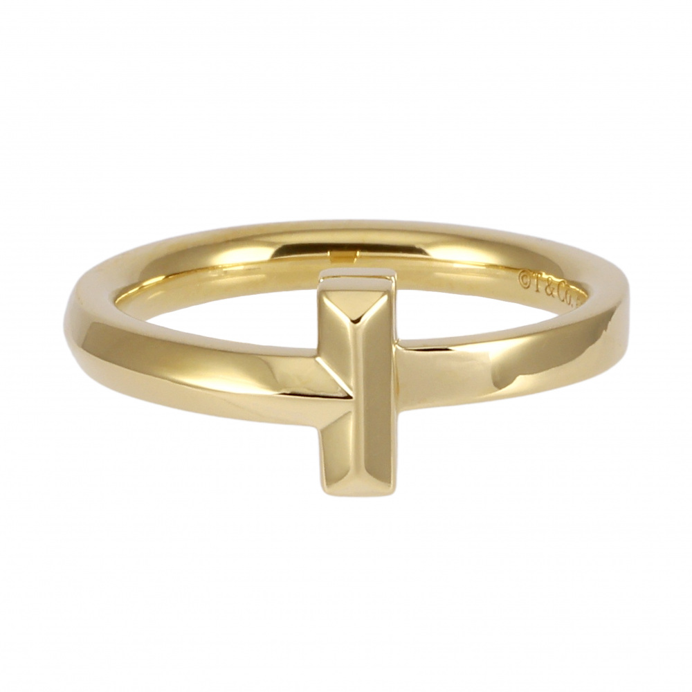 Tiffany & Co. Tiffany T T-one Ring 18K Yellow Gold 67796934